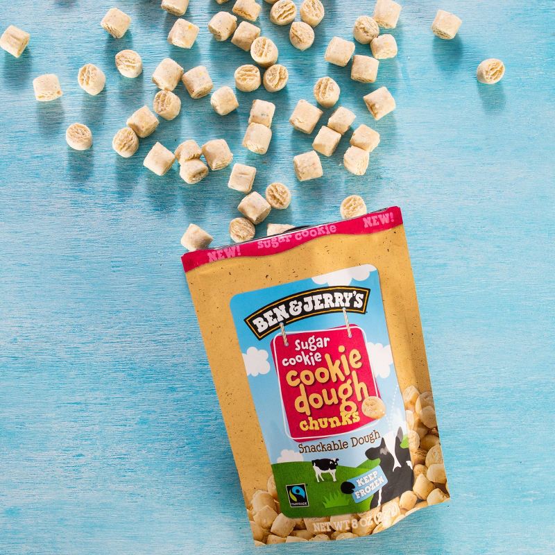 Ben & Jerry's Frozen Sugar Cookie Dough Chunks - 8oz