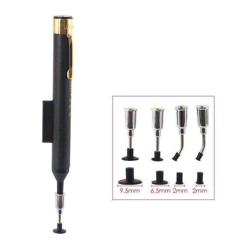 Anti-satic  IC SMD Remover Sucker Pick Up Headers Tools Suction Pen 4 Suction Headers