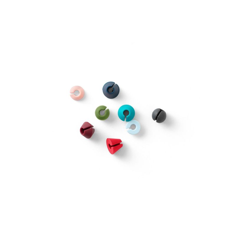 Rabbit 8pc Wine Charms with Magnetic Tin