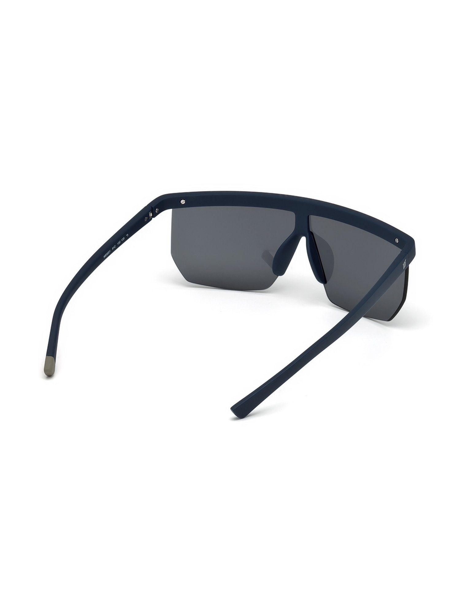 WEB EYEWEAR Grey Shield Sunglasses Designed in Italy