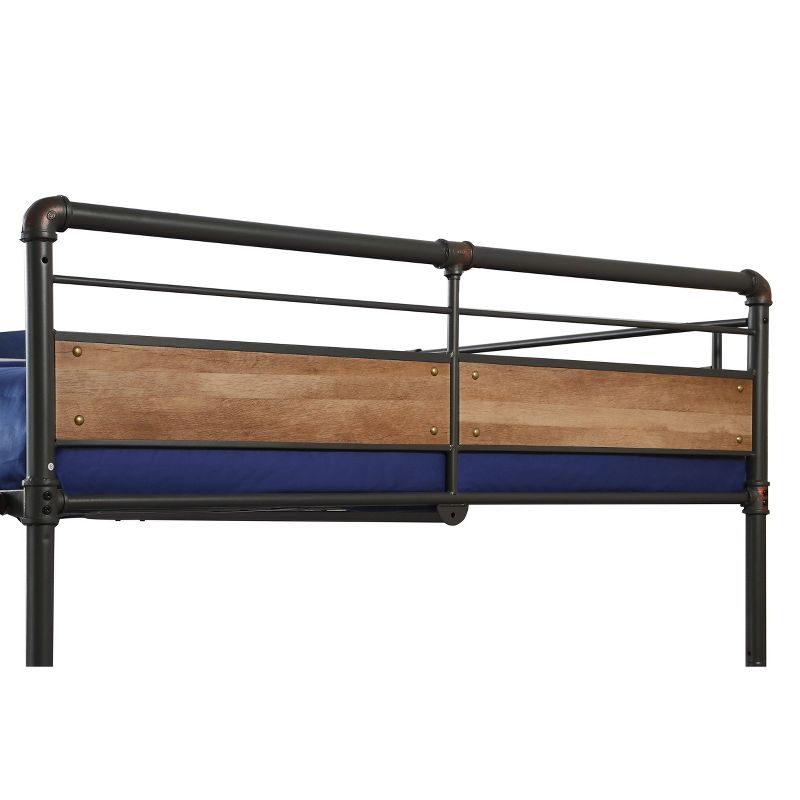 Queen/Queen Brantley li Bunk Bed Sandy Black/Dark Bronze - Acme Furniture