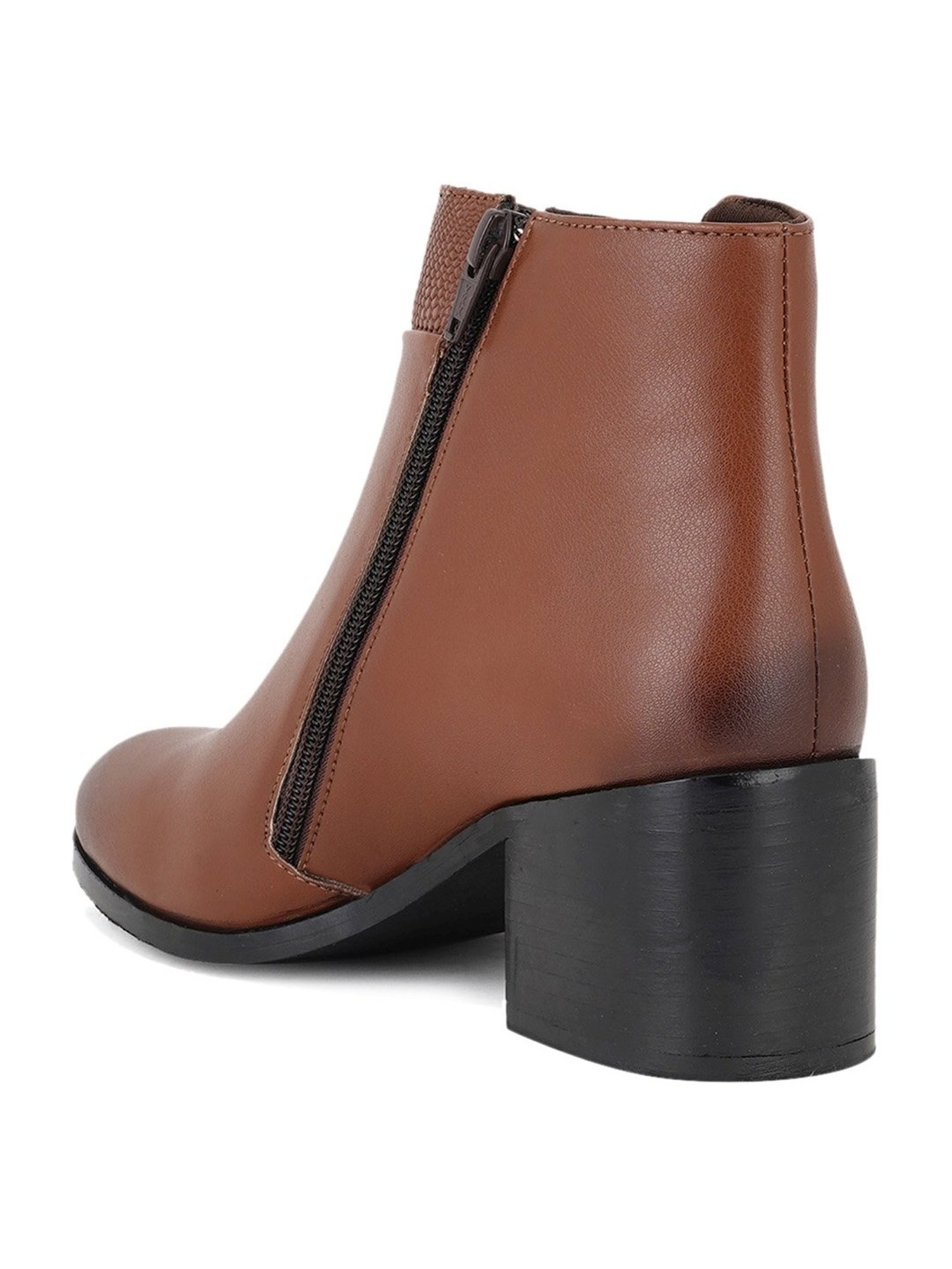 Elle Women's Tan Formal Booties