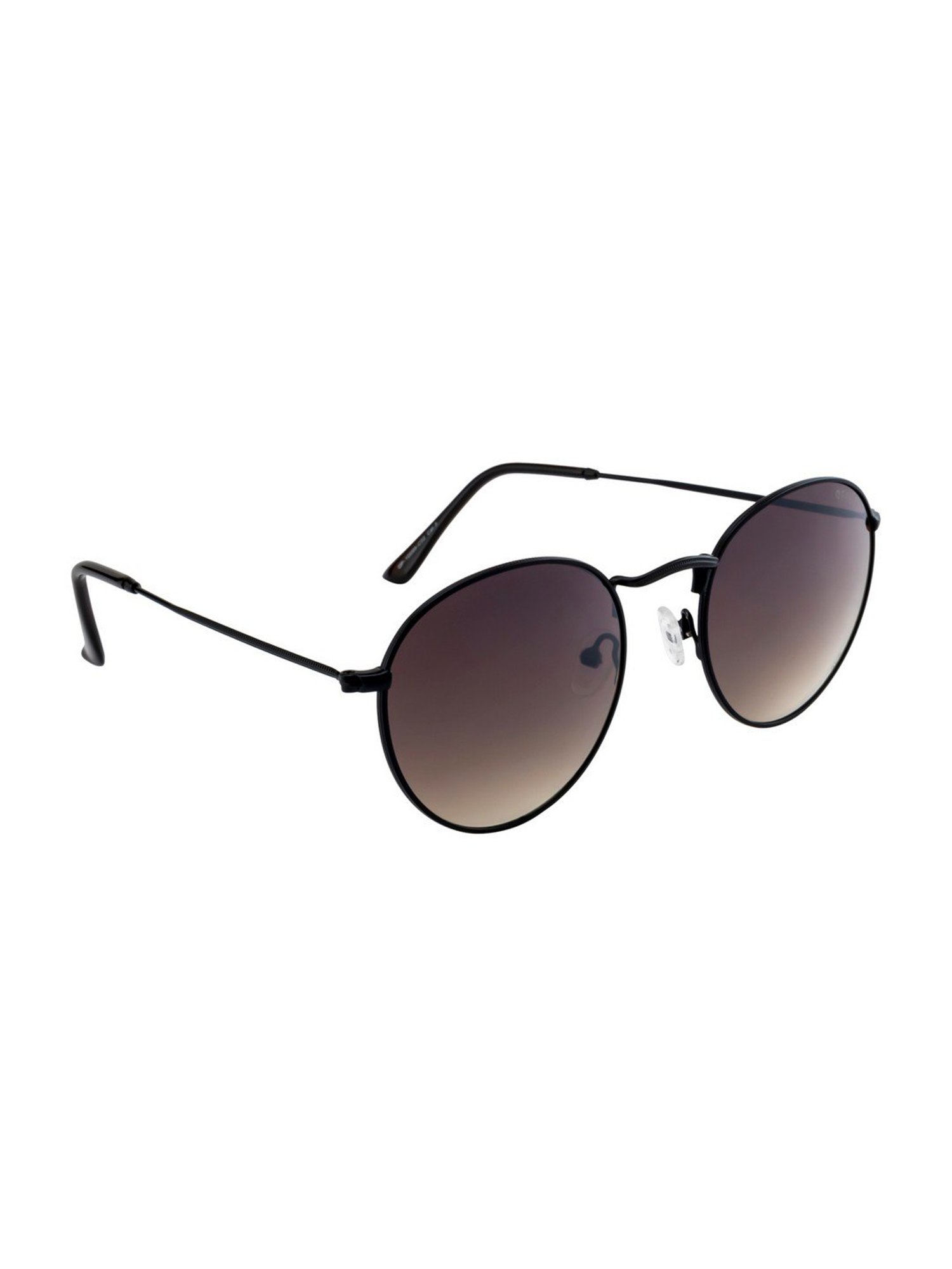 Opium Brown UV Protection Round Unisex Sunglasses