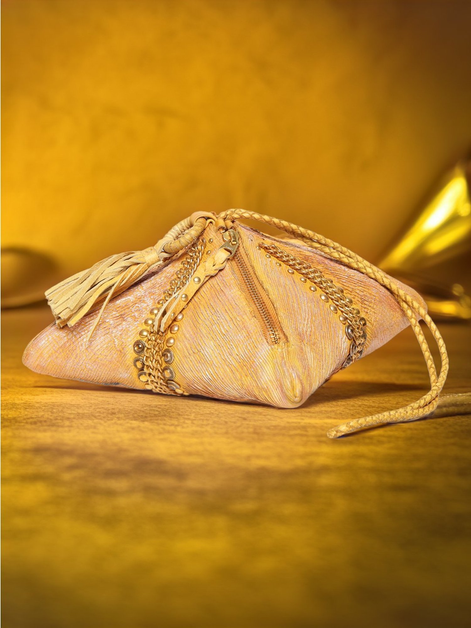 Call It Spring Silver Embellished Potli