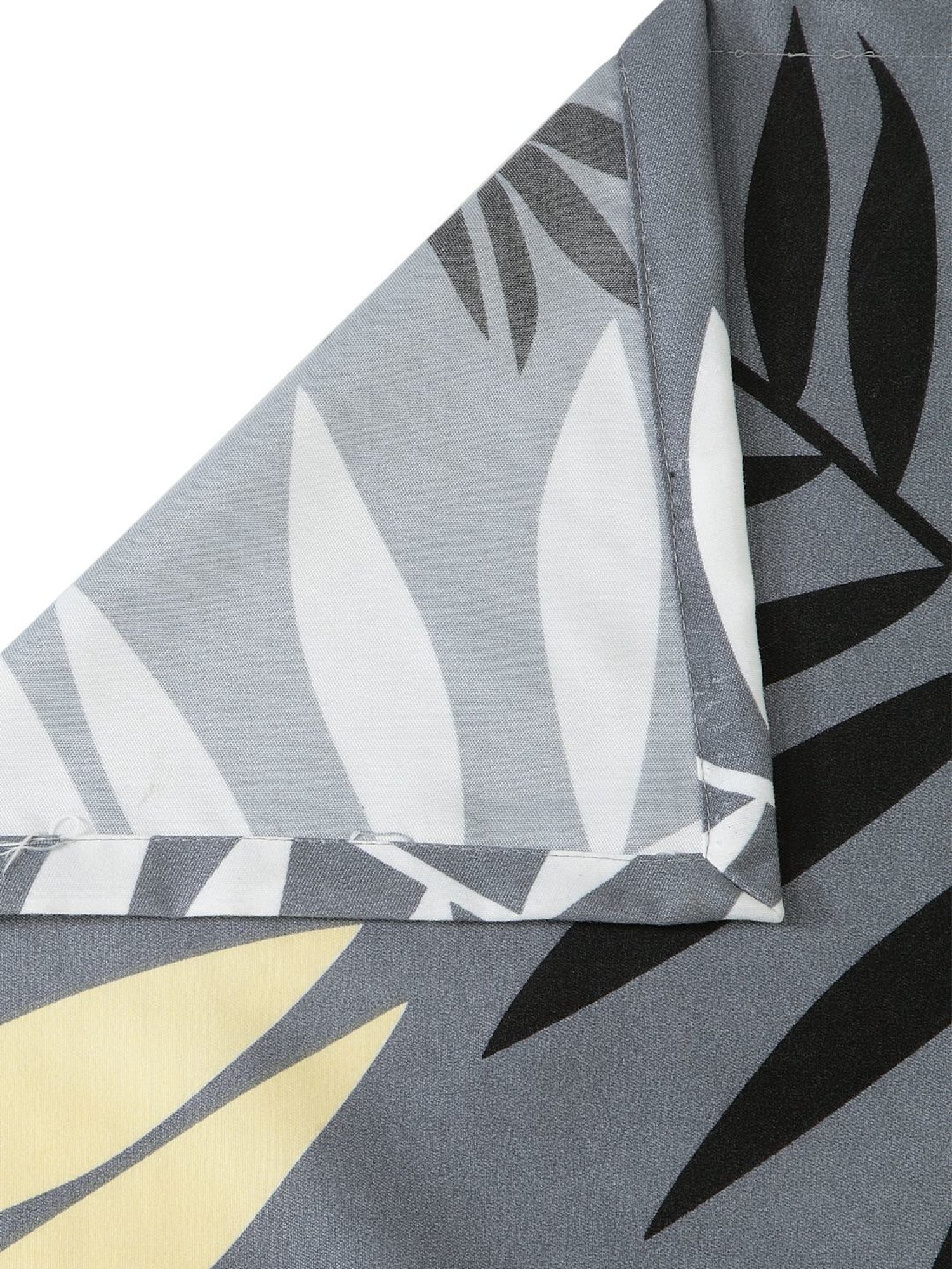 Klotthe Printed Beige 210 TC Cotton Blend King 2 Bed Sheets with 4 Pillow Covers