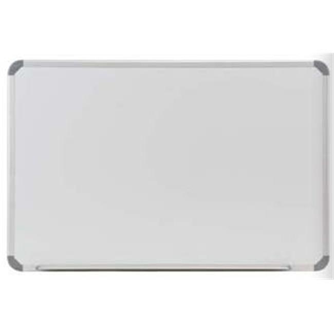 GHENT CTSM3-46-1 48"x72" Magnetic Steel Whiteboard, Gloss