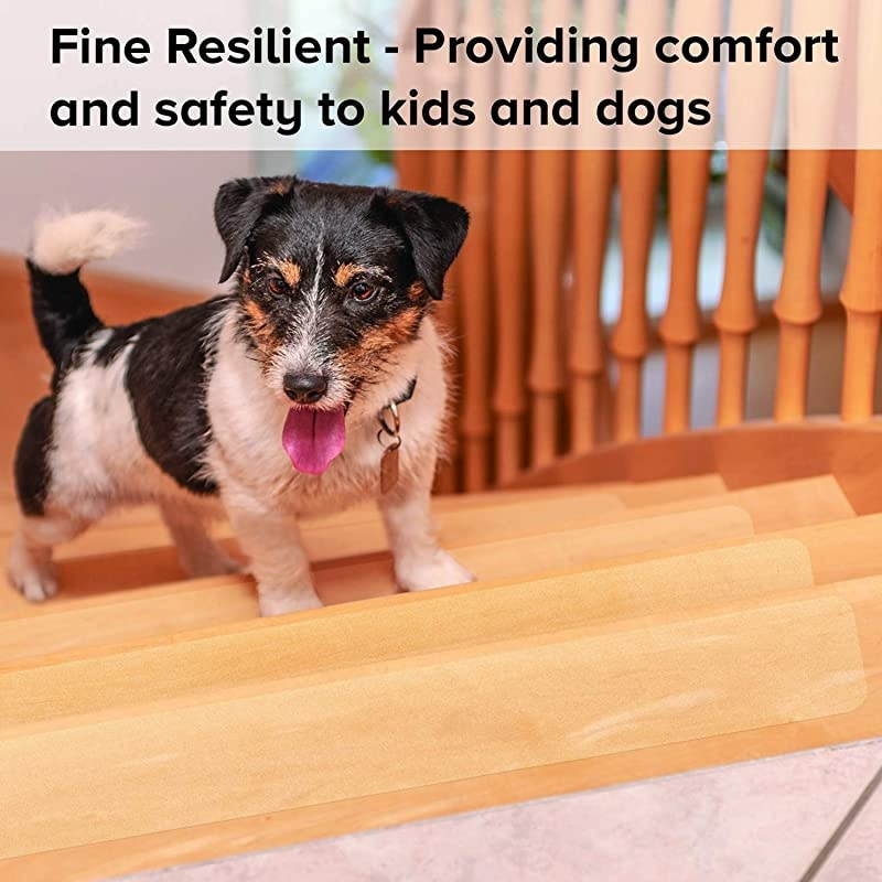 Anti Slip Waterproof Clear Safety Tape, Tub and Shower Treads, 4 inch X 30 feet, adds Non-Slip Traction to Tubs, Pools, Boats, Stairs, Transparent, Soft, Comfortable for Bare feet (4" X 30')