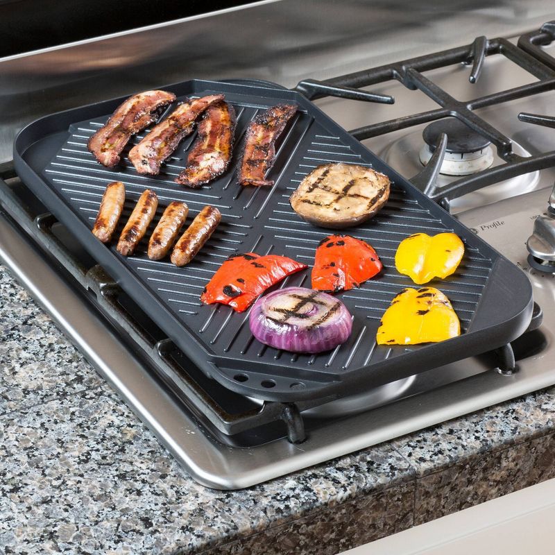 Ecolution Kitchen Extras Double Burner Reversible Grill/Griddle