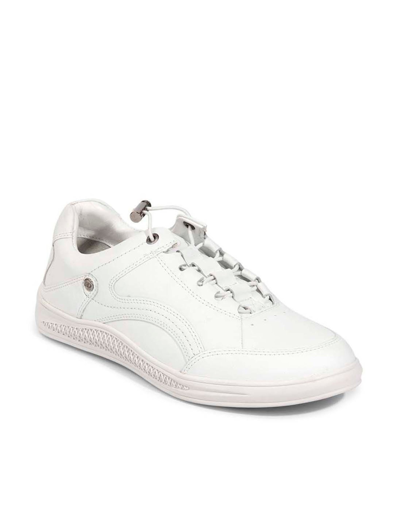 ID Men's White Casual Sneakers