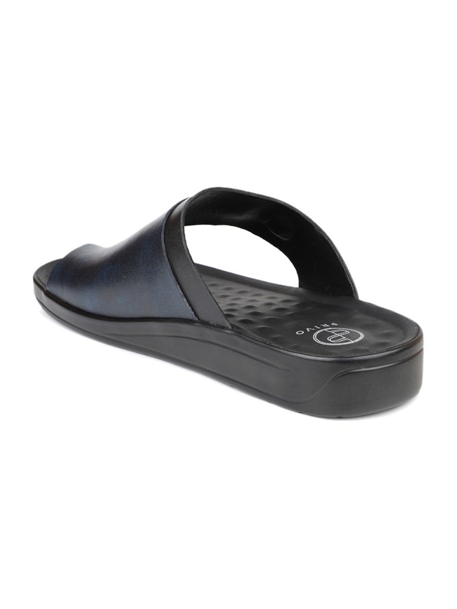 Privo by Inc.5 Men's Blue Toe Ring Sandals