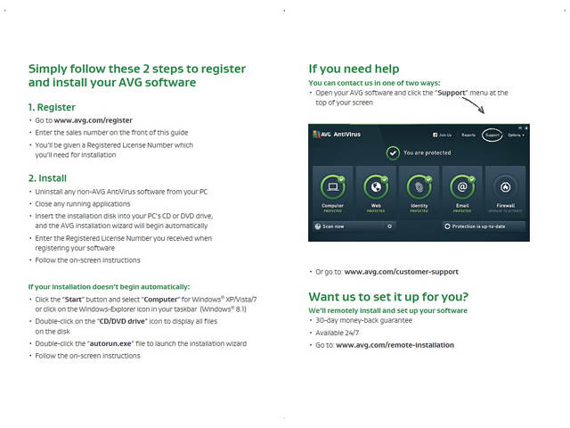 AVG AntiVirus 2015 - 1 PC / 2 Years