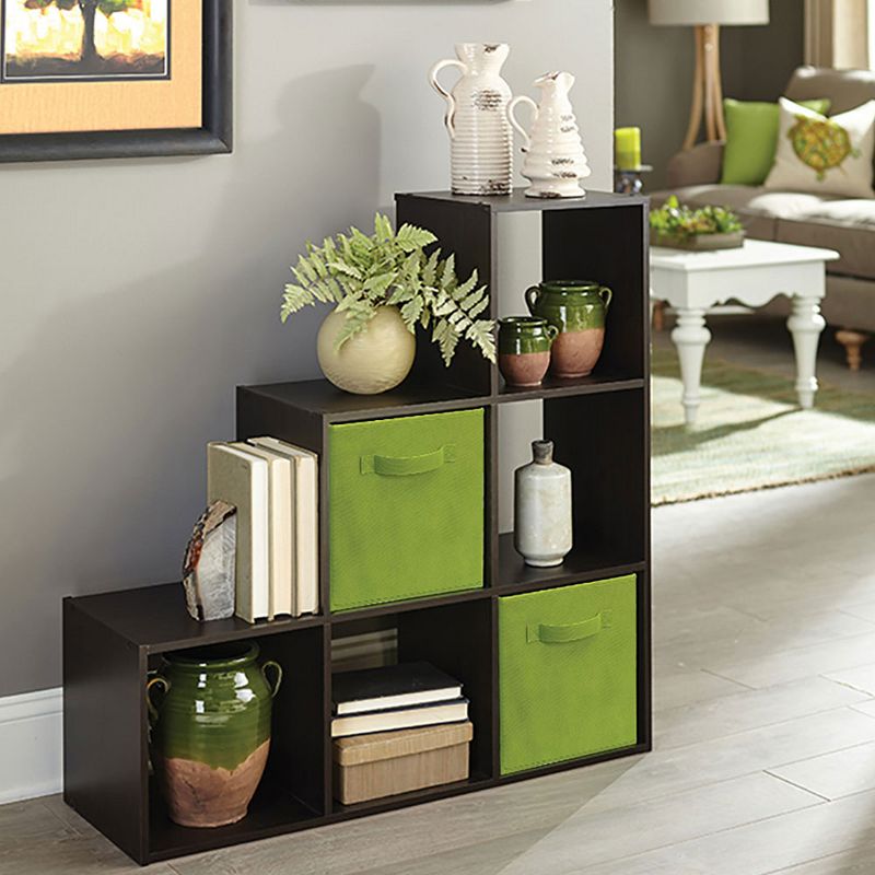 ClosetMaid Fabric Storage Organizer Cube with Handles, Spring Green (6 Pack)