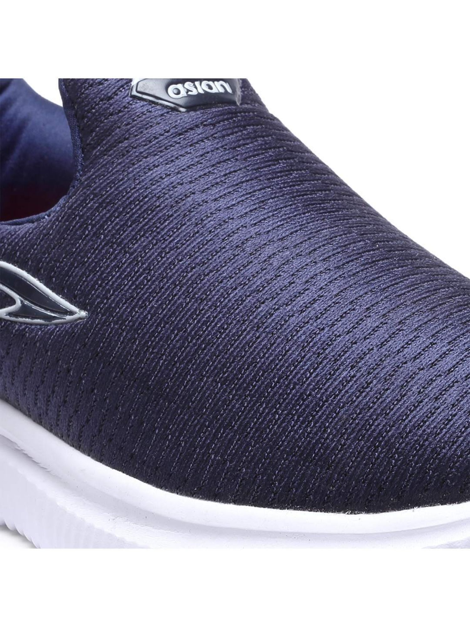 Asian Men's Navy Walking Shoes