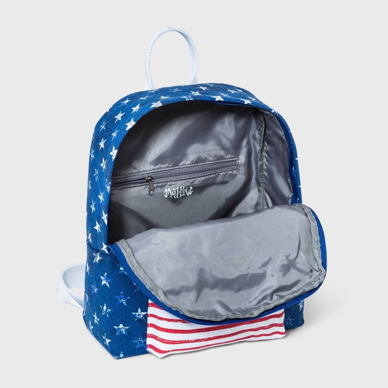 Mad Love Stars and Stripes Americana Mini Dome Backpack - Blue