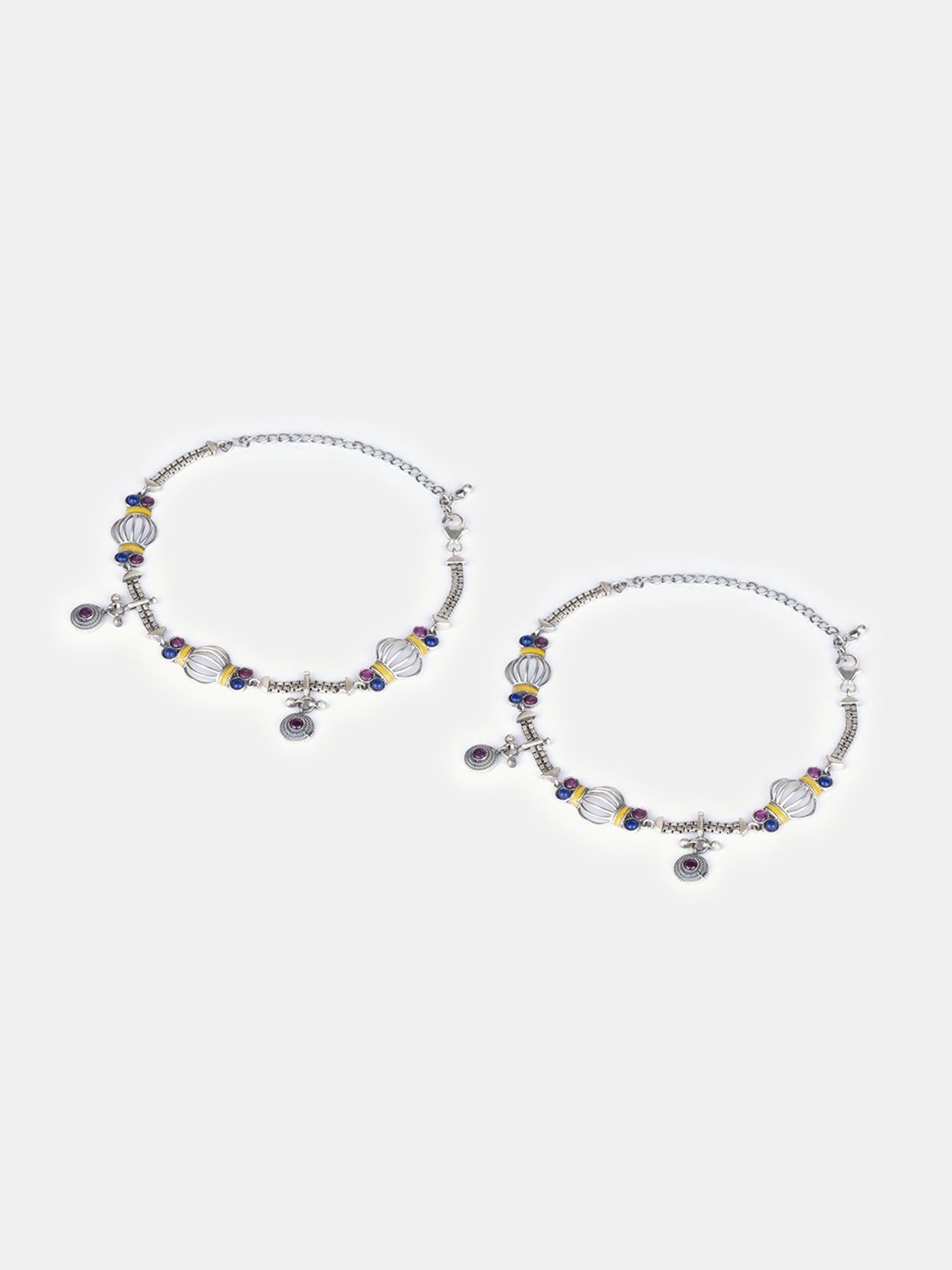 Silberry 92.5 Sterling Silver Isabelle Anklet