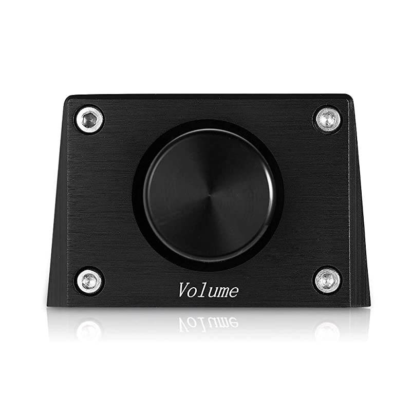 High Precision Passive Preamp Volume Controller VOL Control HiFi Preamplifier ALPS RCAHiFi Version Black