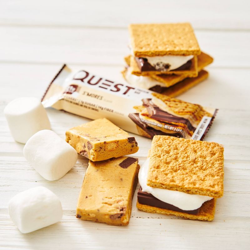 Quest S'Mores Protein Bar - 8ct/16.96oz Total
