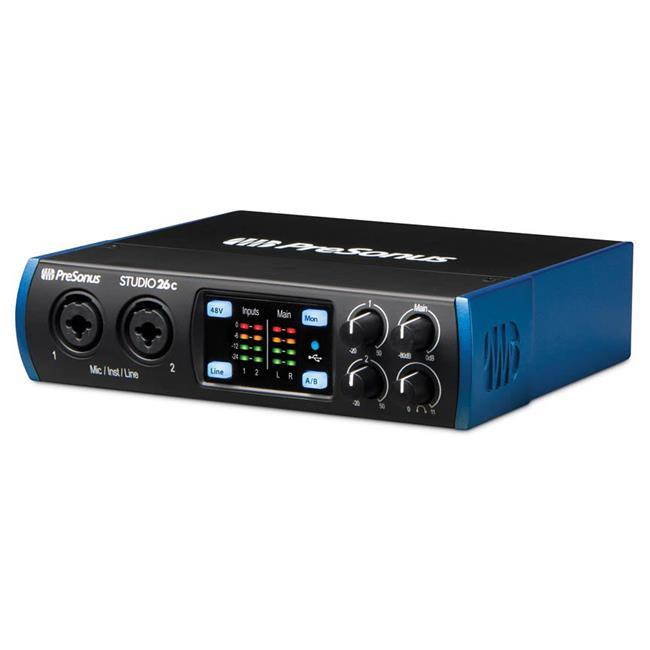 PreSonus STUDIO 26C USB-C 2x4 audio/MIDI interface