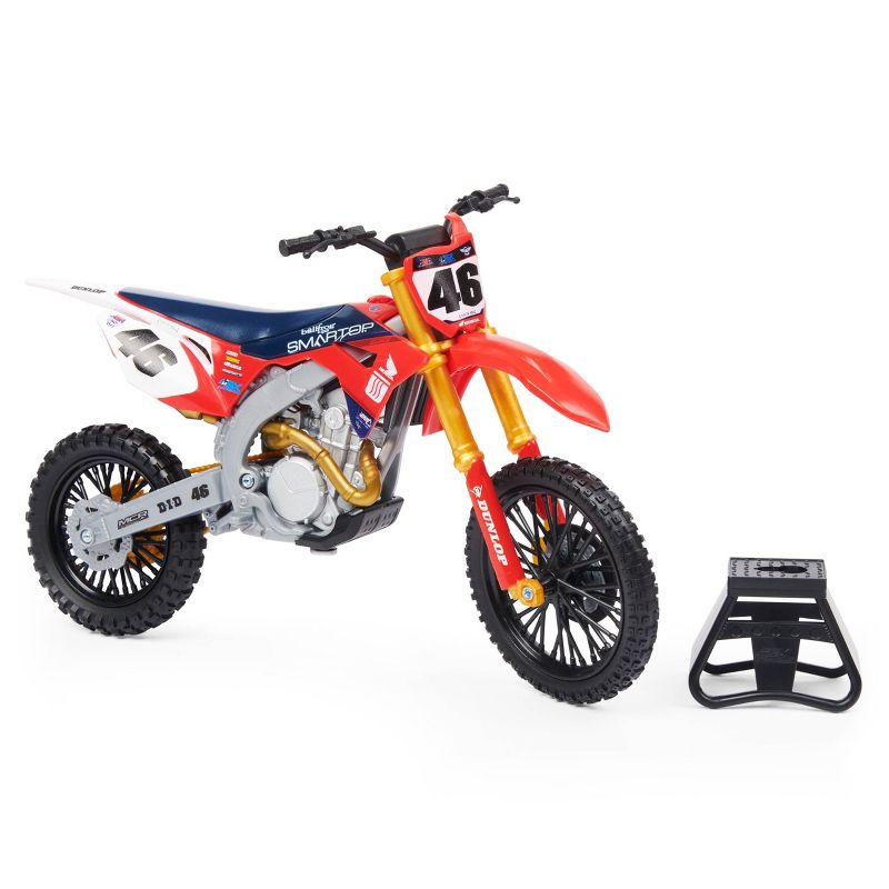Supercross - 1:10 Scale Die Cast Collector Motorcycle - Justin Hill