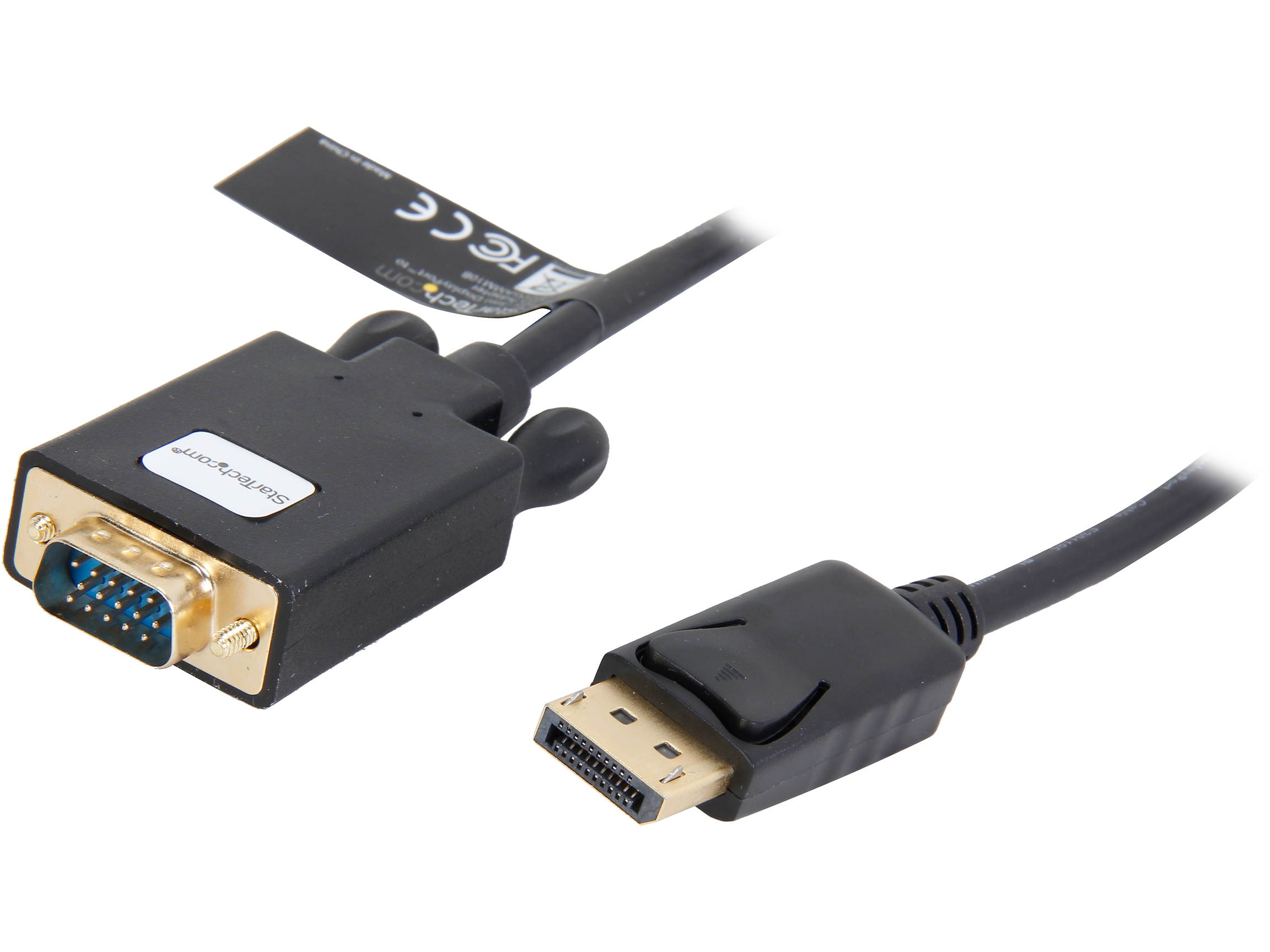 StarTech.com DP2VGAMM15B 15 ft. DisplayPort Cable 1920 x 1200