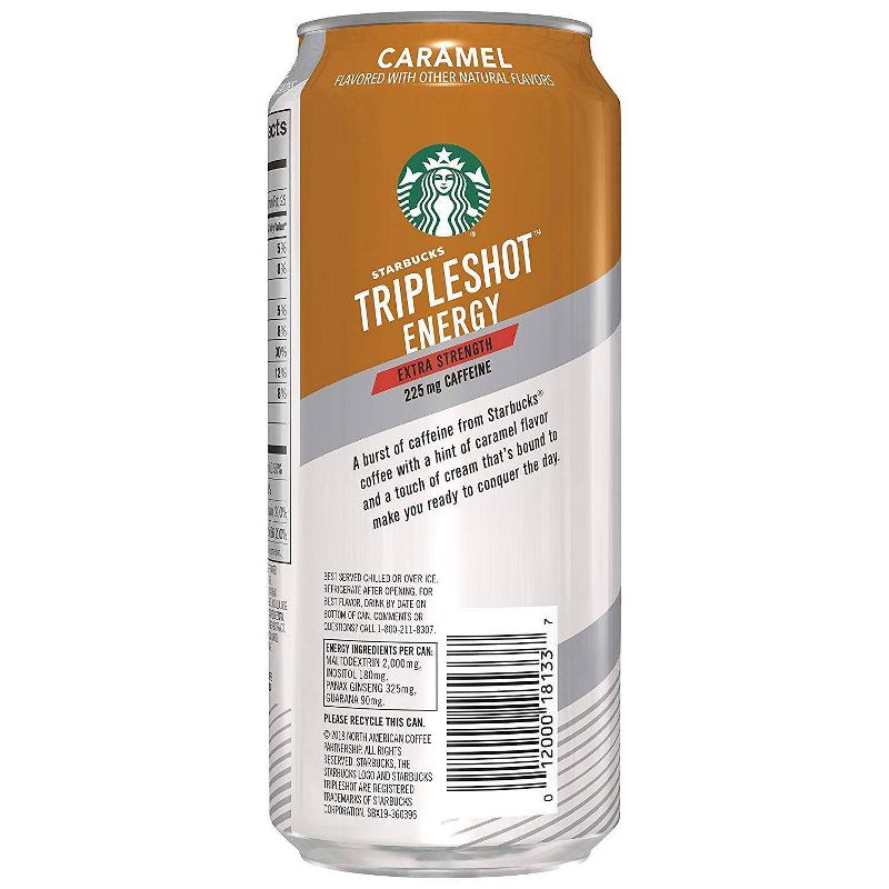 Starbucks Triple Shot Energy Caramel - 15 fl oz Can