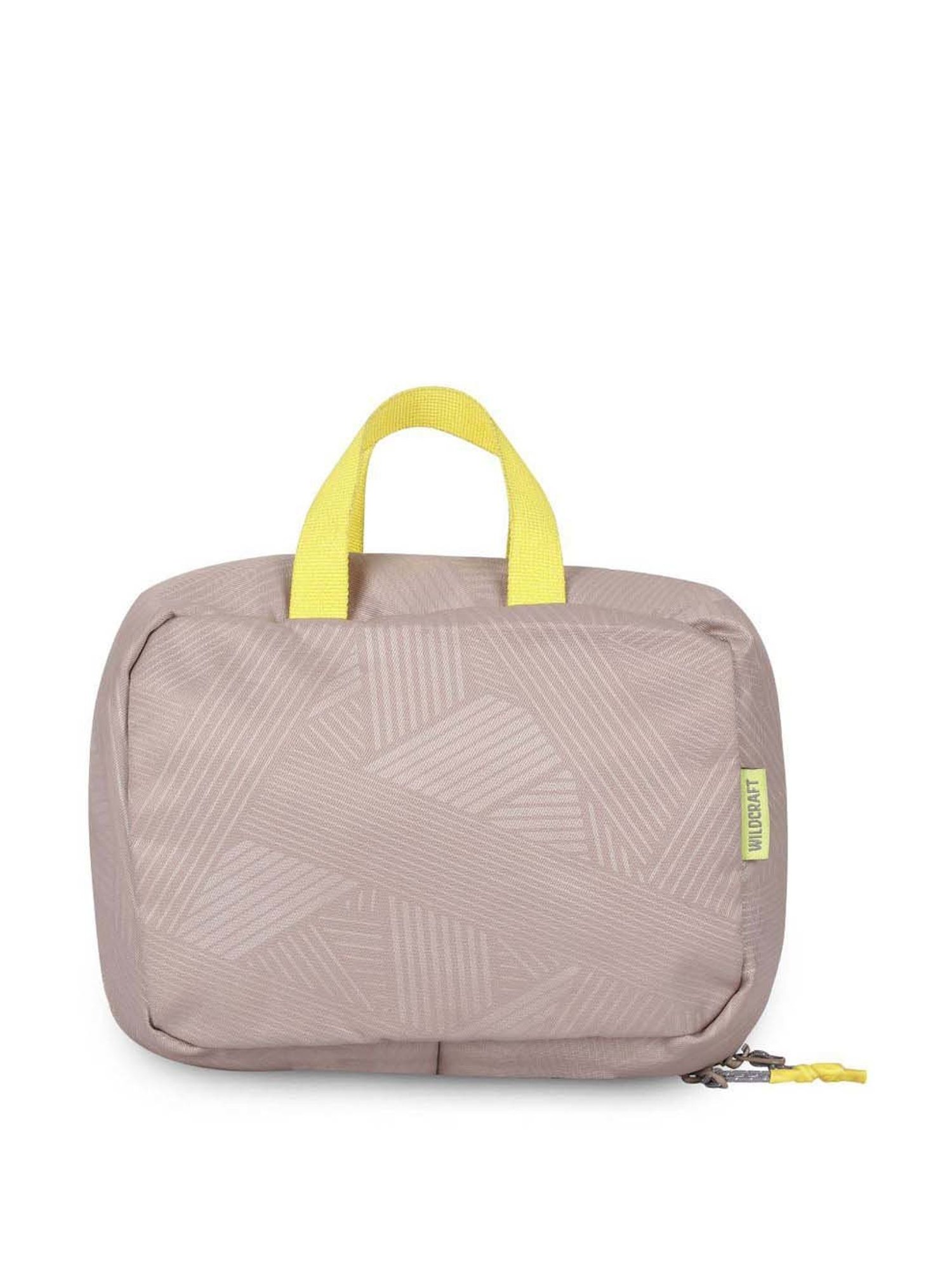 Louis Stitch Brunette Brown Leather Medium Toiletry Pouch