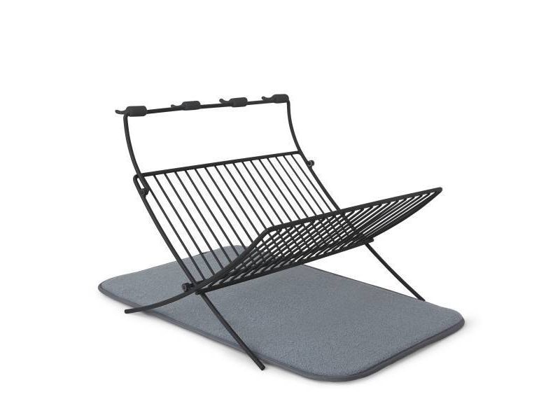 Steel Xdry Dish Drying Rack Gray - Umbra