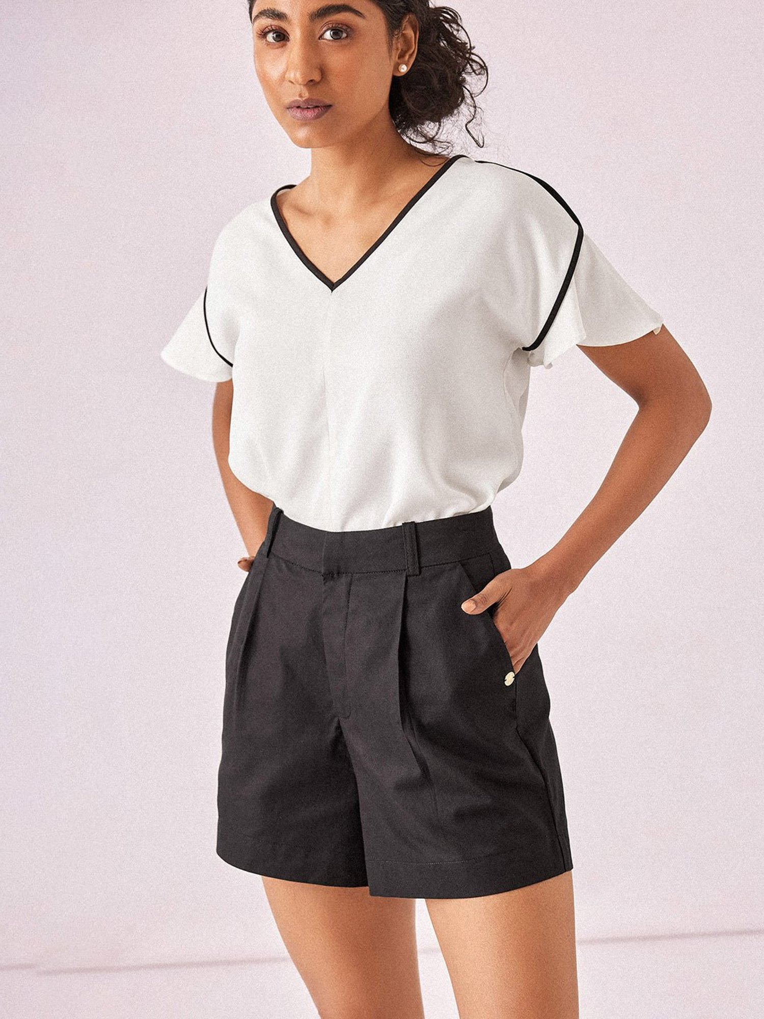 The Label Life Black Shorts