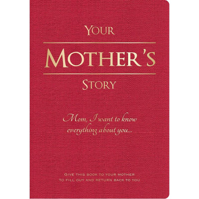 Your Mother's Story Lined Journal Red - Piccadilly