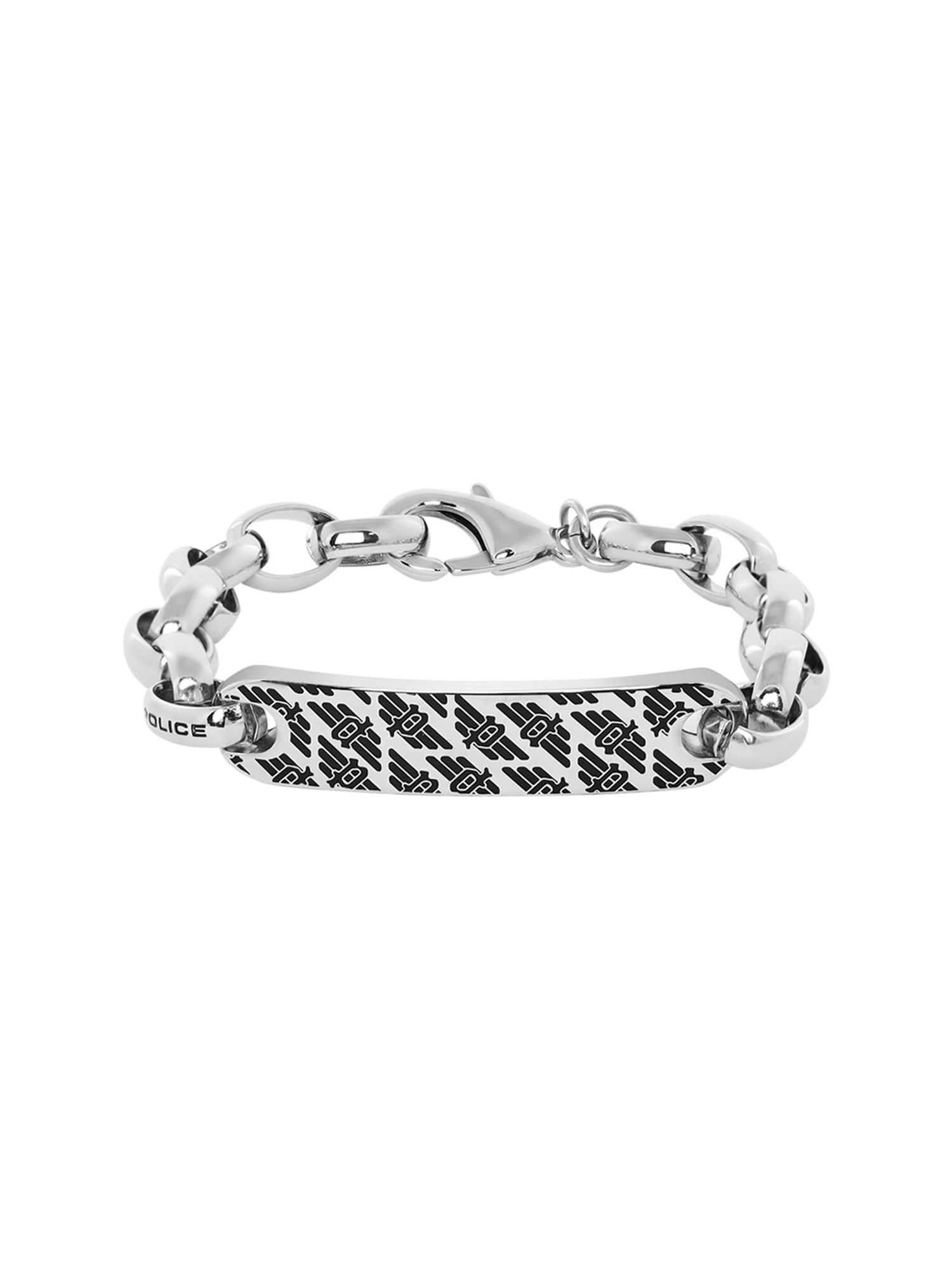 Police Silver-Plated Classic Hervey Bracelet for Men