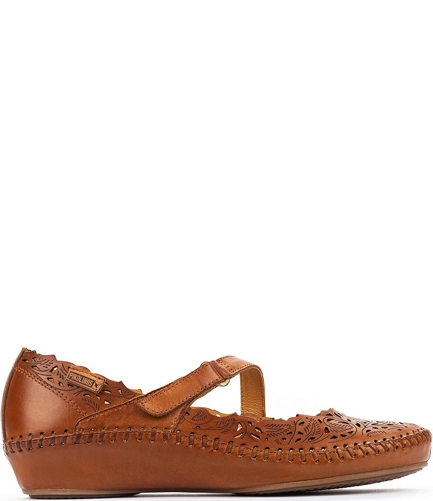 Pikolinos Puerto Vallarta 655 Cut-Out Leather Mary Janes