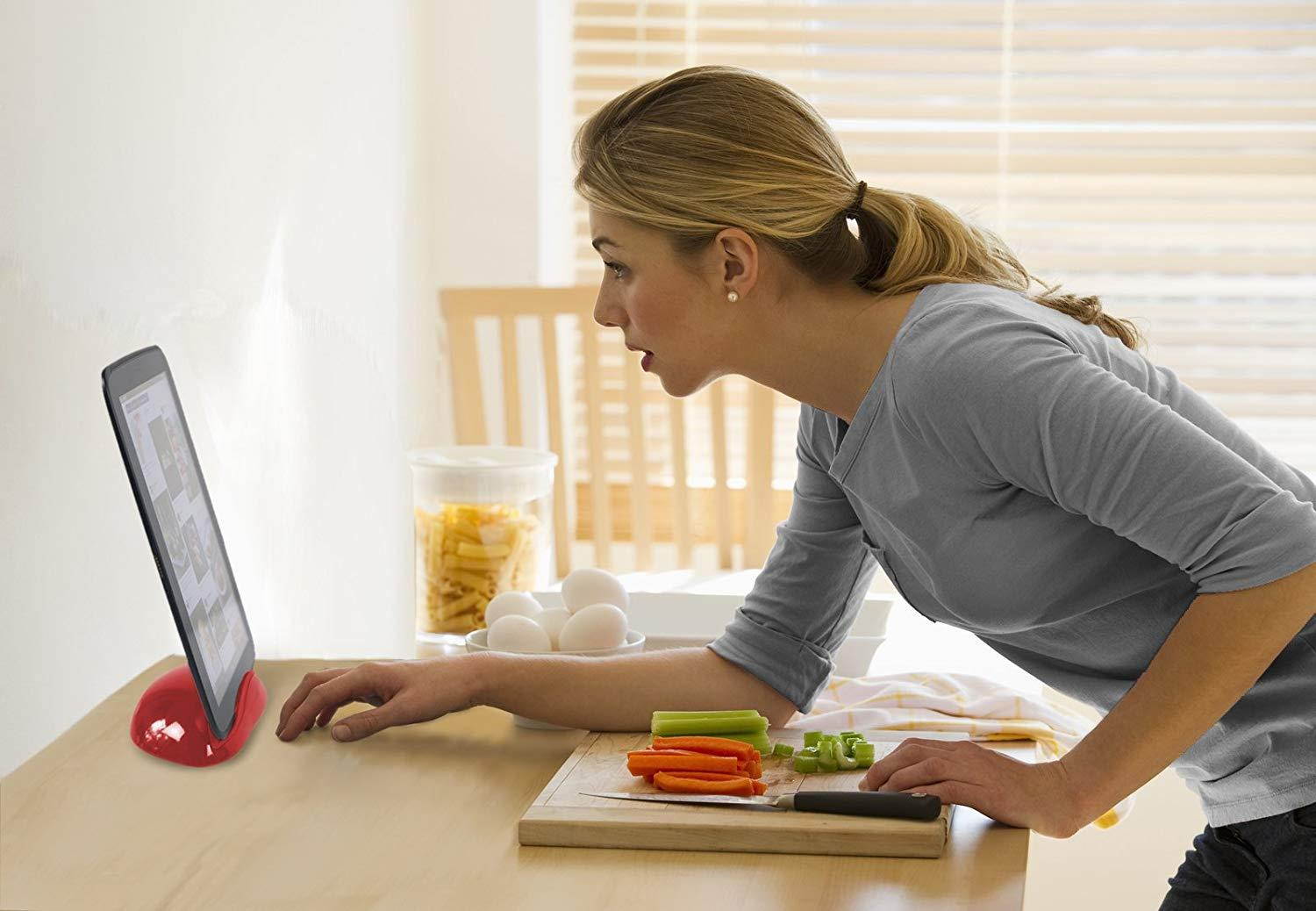 Architec ATSR Stone, iPad and Tablet Stand, Red