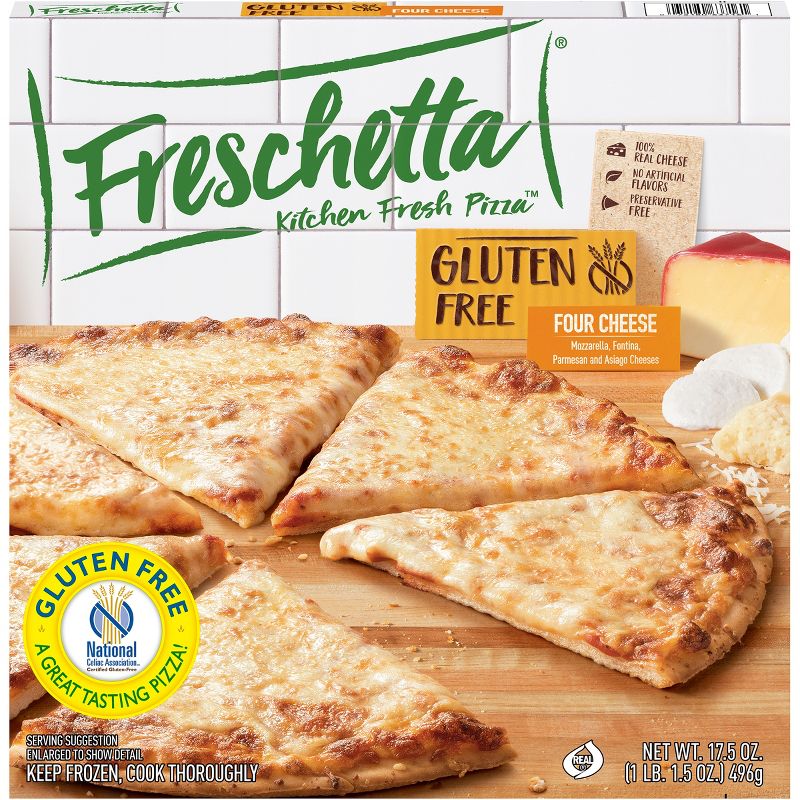 Freschetta Gluten Free Four Cheese Frozen Pizza - 17.5oz