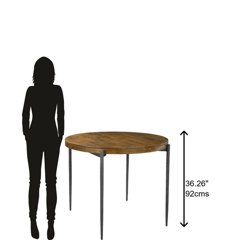 Hekman 23728 Pub Table/forged Legs Bedford