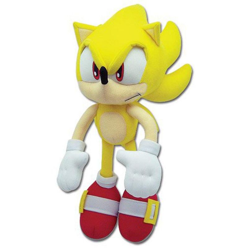 Great Eastern Entertainment Co. Sonic The Hedgehog 12" Plush: Super Sonic