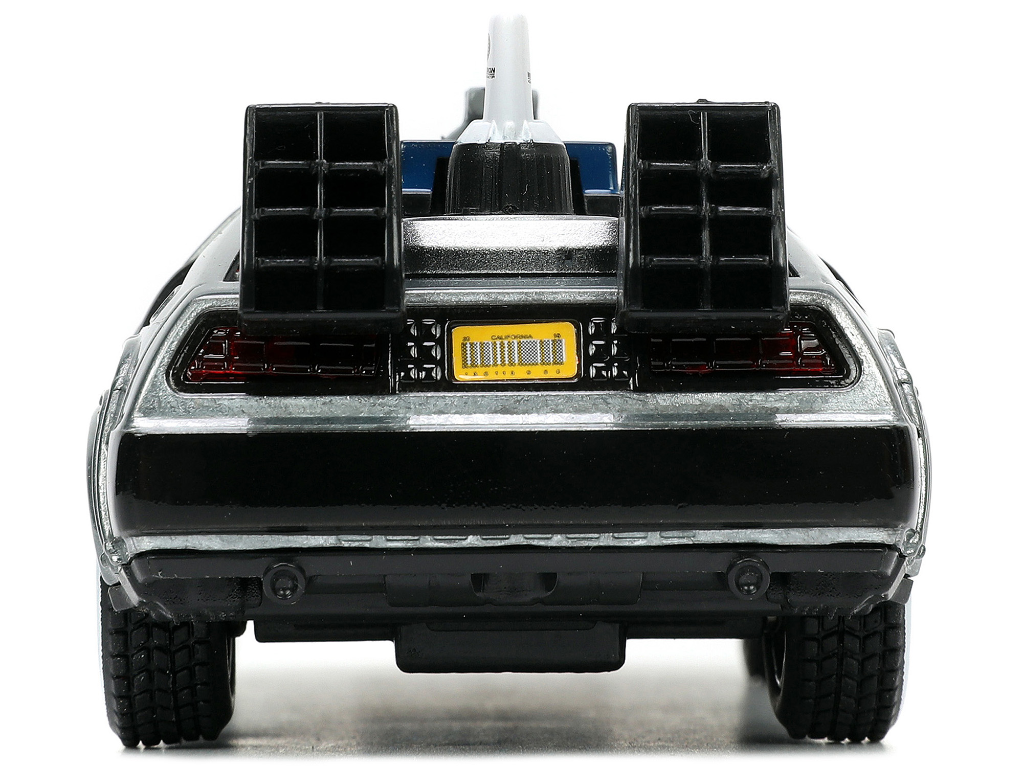 DMC DeLorean Time Machine with Doc Brown Figure "Back to the Future" (1985) Movie Diecast Model Car by Corgi