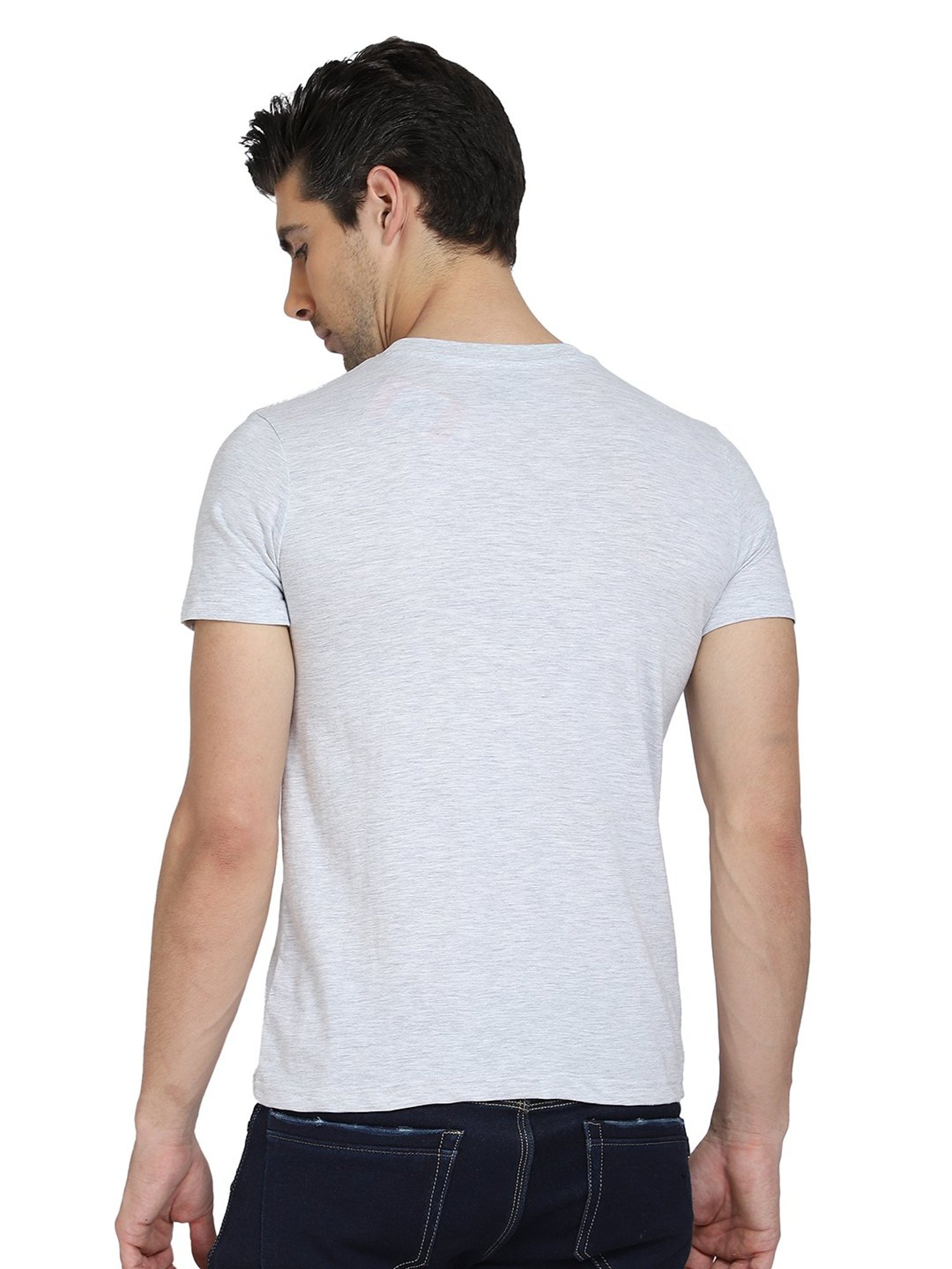 Dyca Light Grey Crew T-Shirt