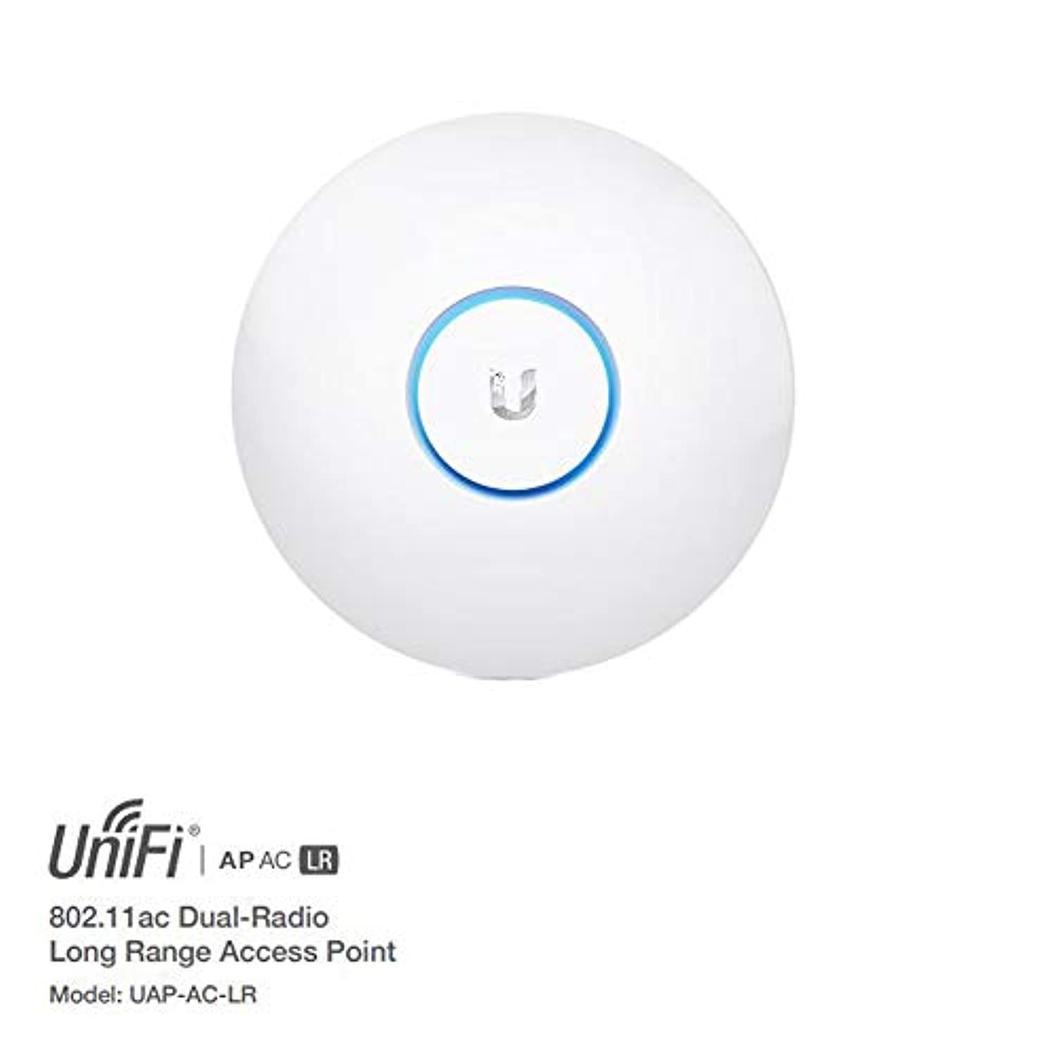 UniFi AP AC LR UAP-AC-LR-US Long Range 802.11ac Dual-Band Wireless Access Point Gigabit PoE Speeds 867Mbps (UAP-AC-LR-US)