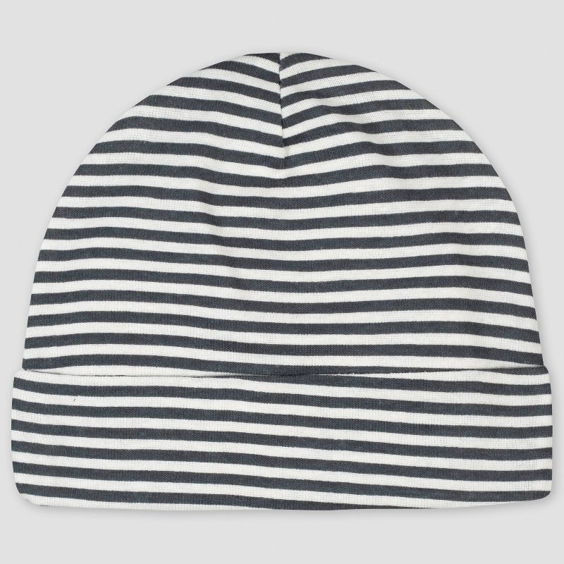 Yoga Sprout Baby Boy Cotton Caps 3pk, Fox, 0-6 Months