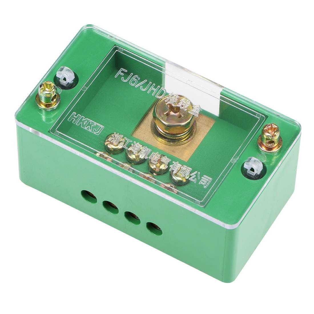 1 Inlet 4 Outlet Terminal Strip Blocks Single Phase Distribution Block for Metering Box