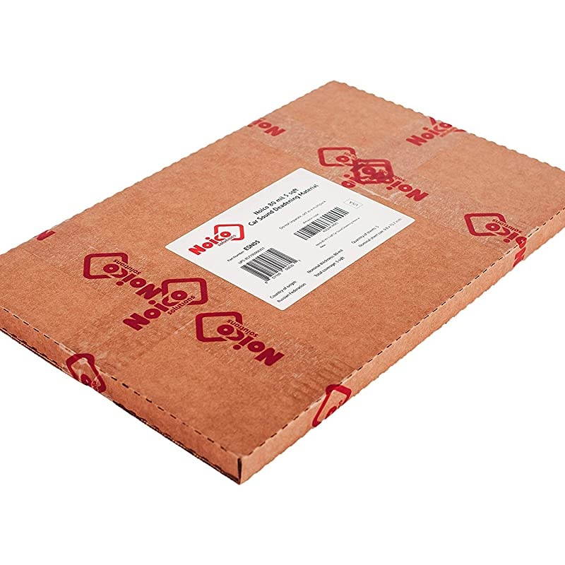 80 mil 5 sqft Car Sound Deadening Mat, Butyl Automotive Sound Deadener, Audio Noise Insulation and Dampening