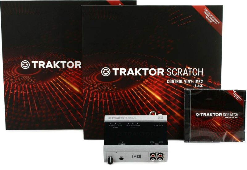 Native Instruments Scratch A6 Professional Vinyl System