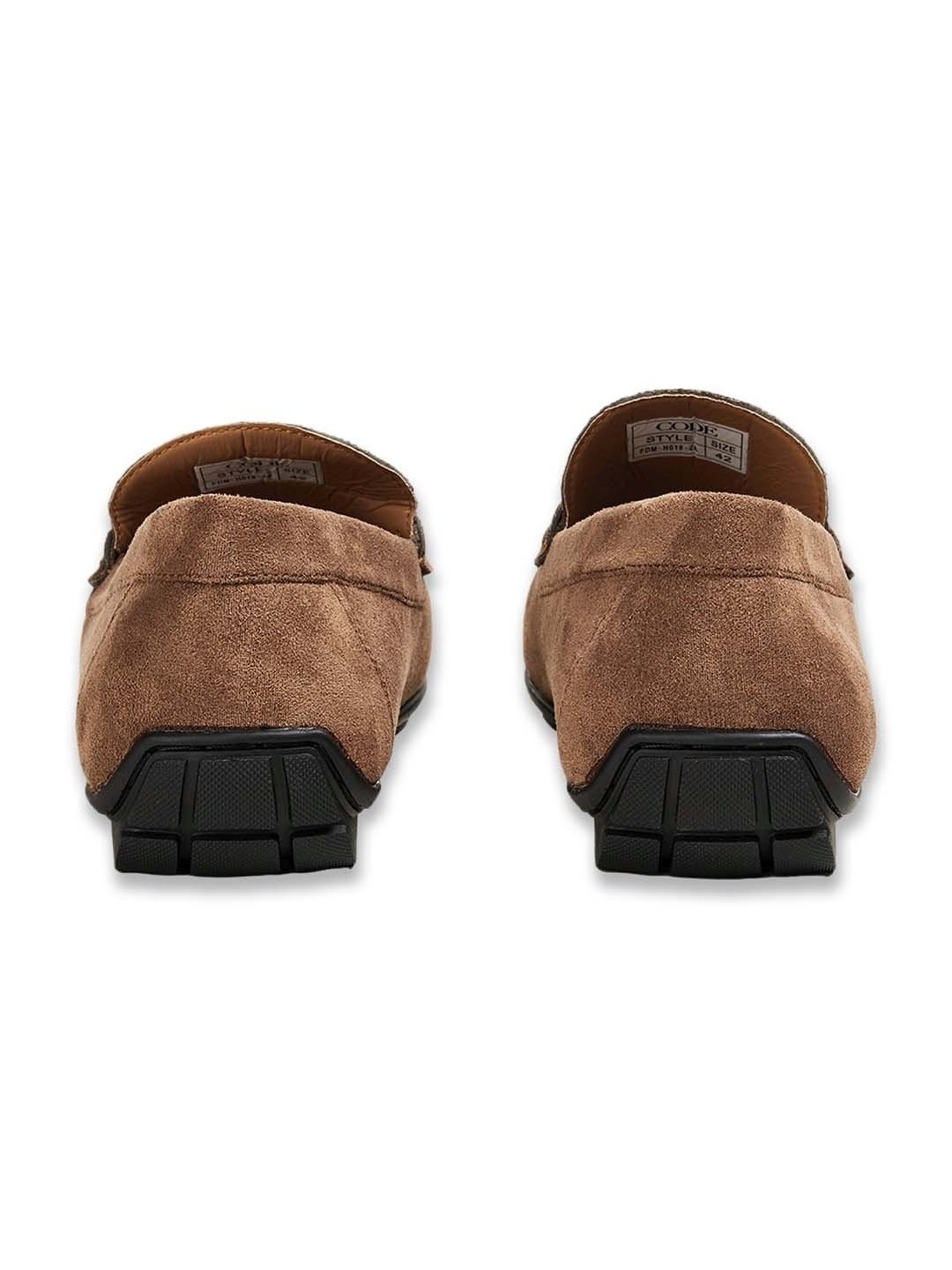 Code by Lifestyle Men's Brown Casual Loafers