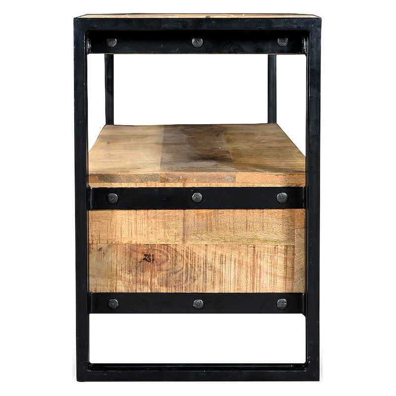 Reclaimed Wood 55" TV Cabinet with Double Drawers - Timbergirl