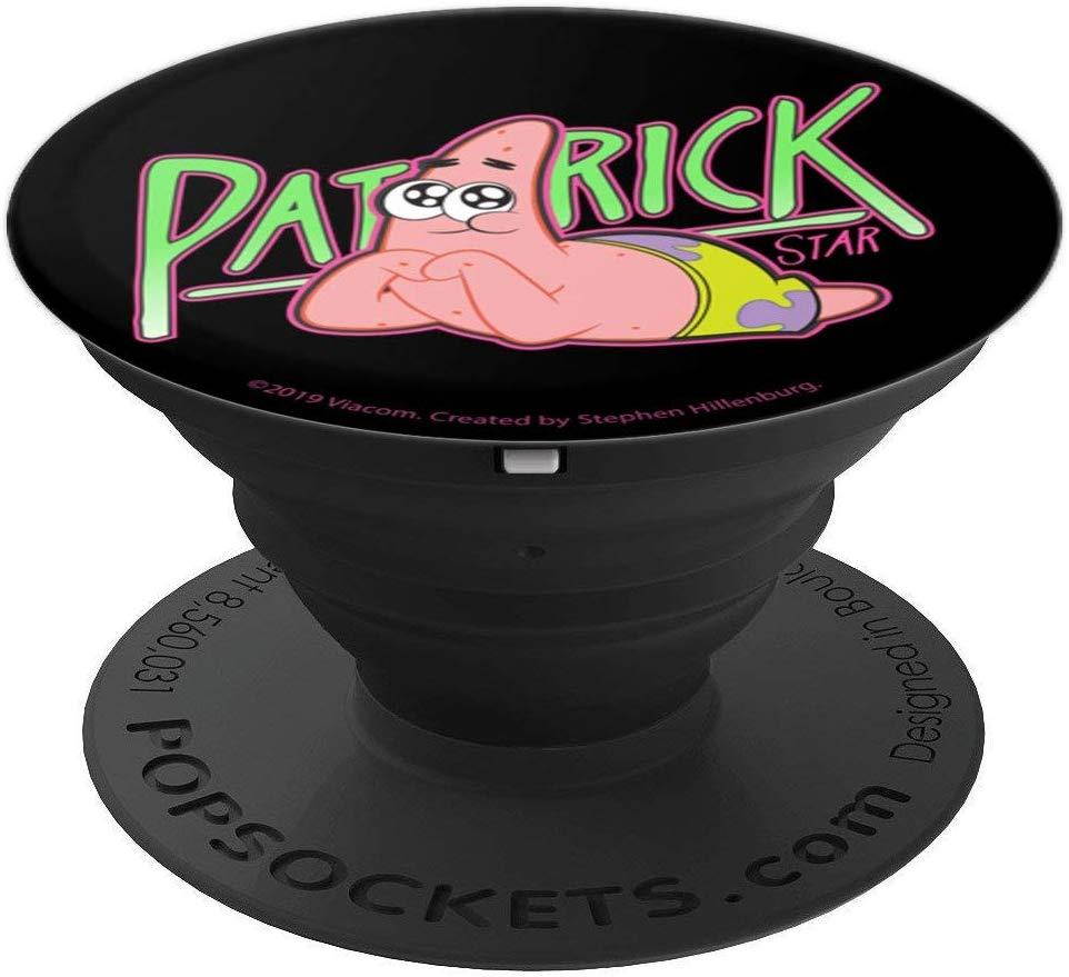 Spongebob Squarepants Patrick Star Cute Portrait PopSockets Grip and Stand for Phones and Tablets