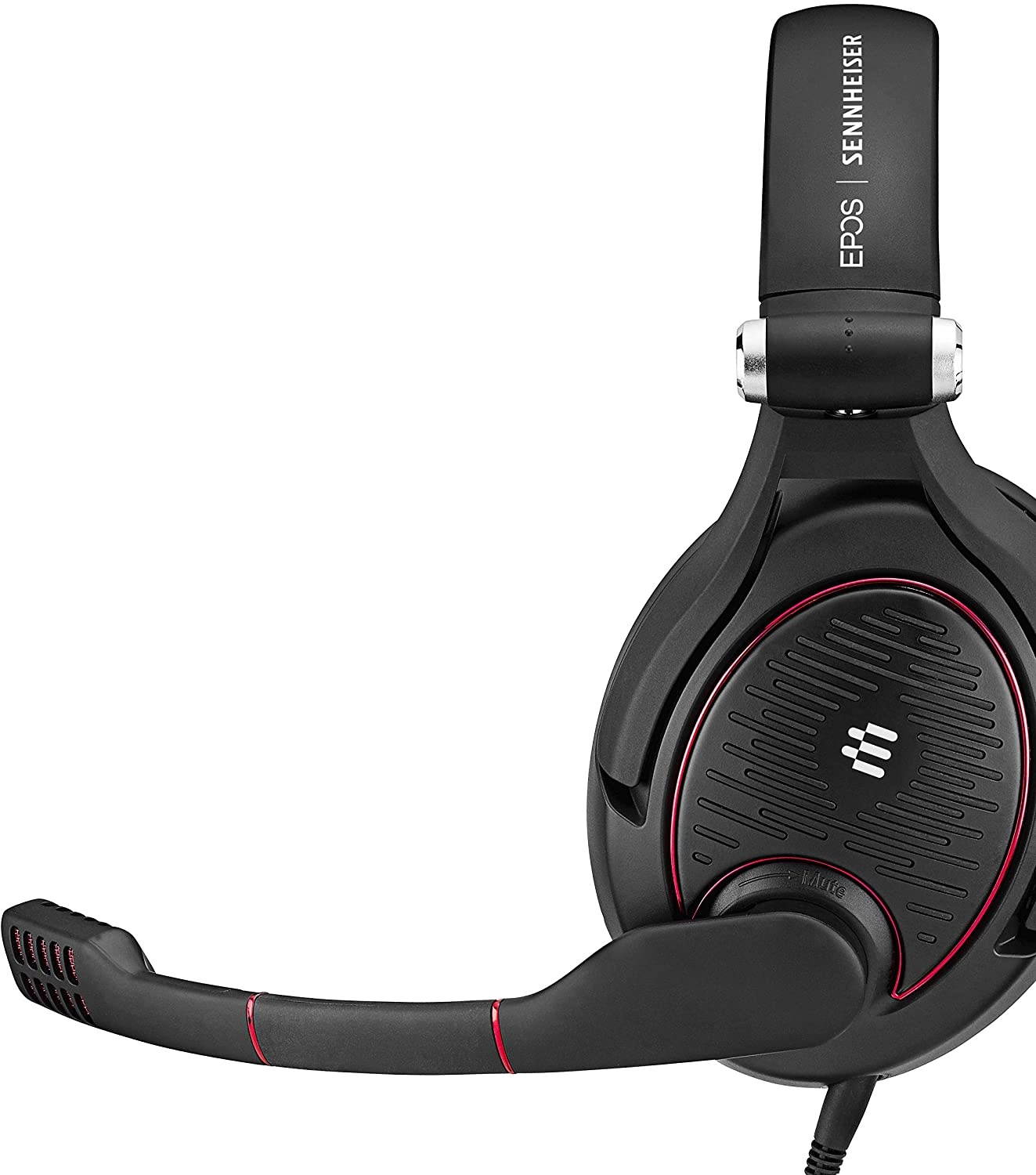 EPOS I SENNHEISER GAME ZERO Gaming Headset, Closed Acoustic with Noise cancelling microphone, Foldable, Flip-to-mute, Ligthweight, PC, Mac, Xbox One, PS4, Nintendo Switch, and Smartphone compatible.