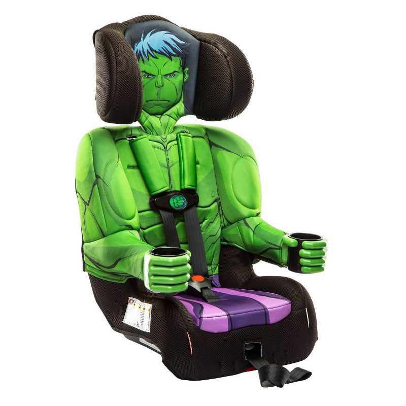 Kids Embrace Marvel Avengers Incredible Hulk Combo Harness Booster Car Seat