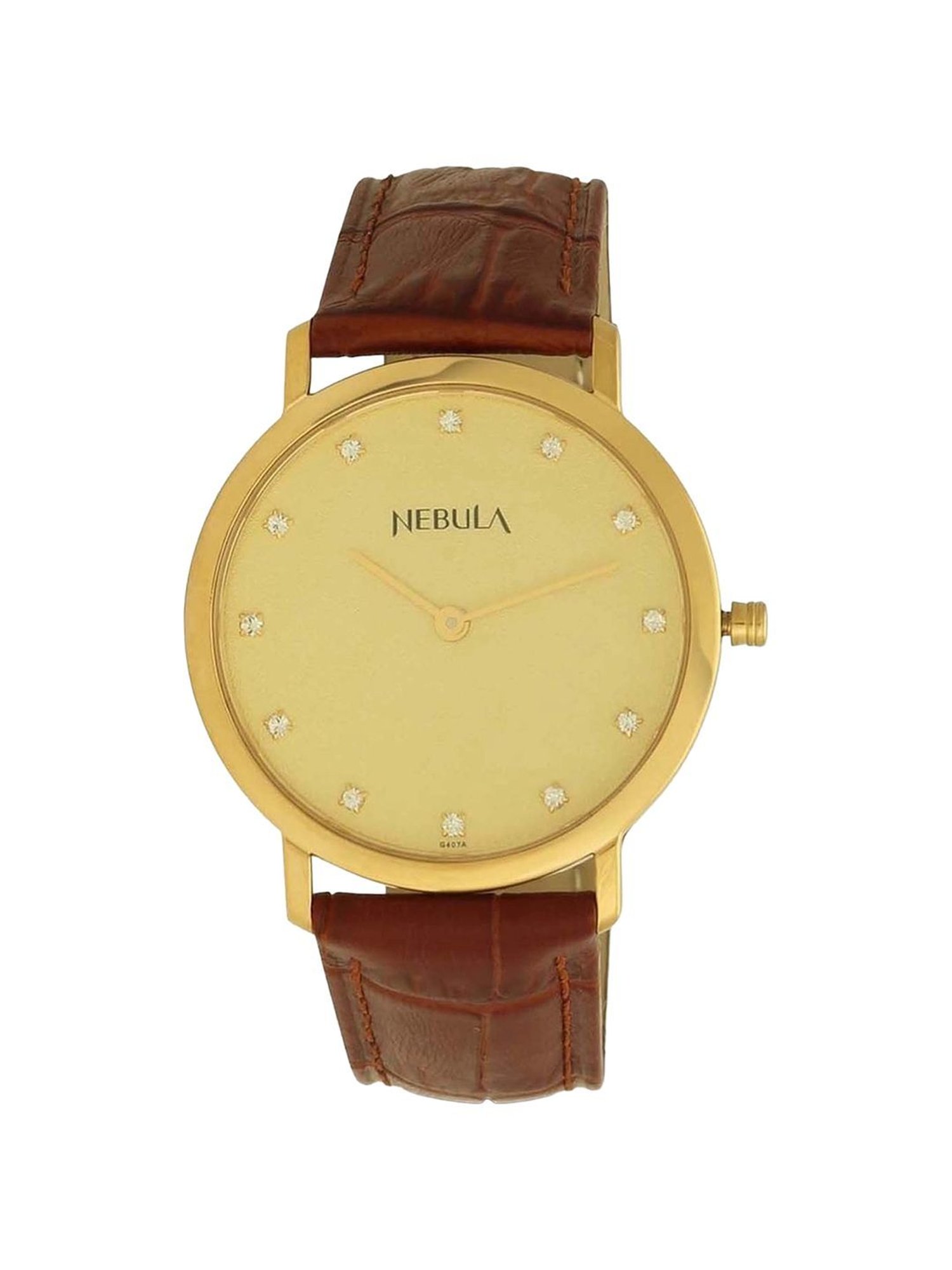 Nebula NN600DL08 18 Karat Solid Gold Watch for Men