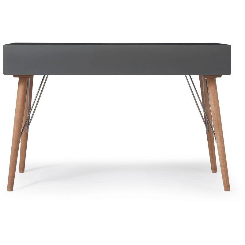 Friedman Desk Console Table Gray - Finch