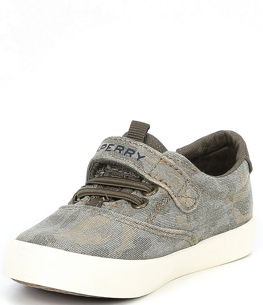Sperry Boy's Spinnaker Jr Camo Print Washable Sneakers (Toddler)